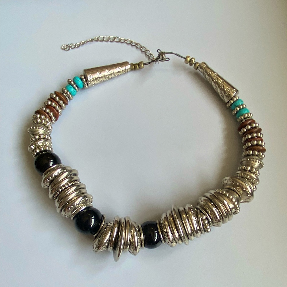 Handmade STATEMENT Necklace For Instant India-Western Vibe 🥻🪬 😍